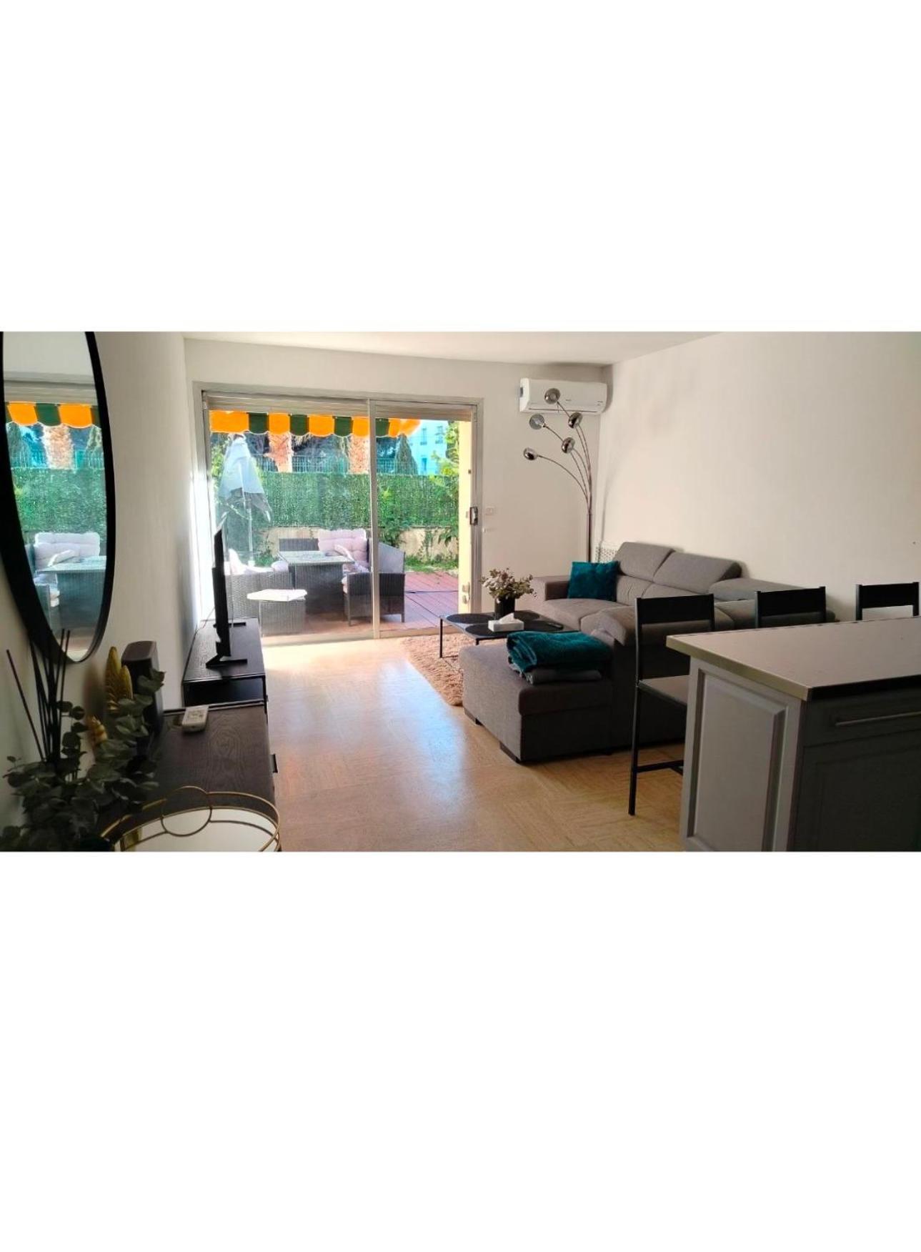 парк круазет , 3 комнаты , с террасой и паркингом , * Cannes